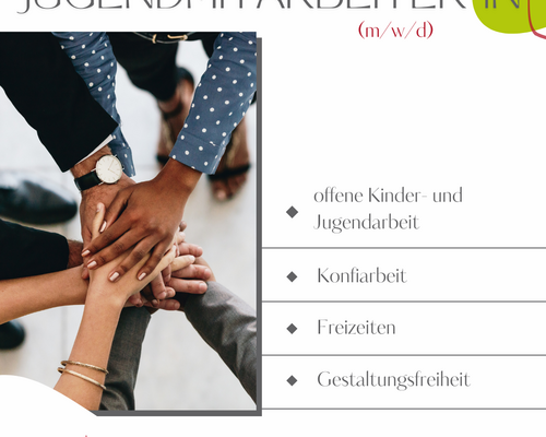 Jugendmitarbeiter*in (w/m/d) gesucht