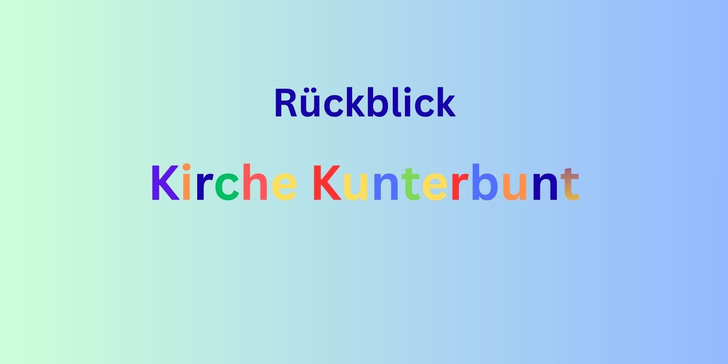 Kirche Kunterbunt - Unterwegs nach Jerusalenm