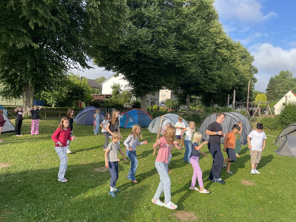 Kindercamping zum Thema „Afrika“